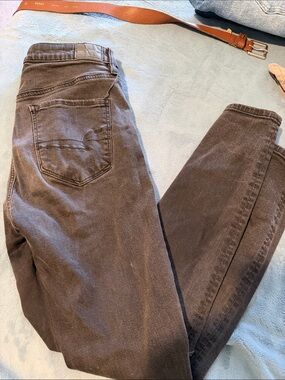 American Eagle Outfitters Women’s Skinny Jeans — Brown